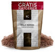 Kala Namak Gourmet Salz 200g | Schwefelsalz fein aus Indien | Naturbelassenes Schwarzsalz Steinsalz ohne Jod Zusatz | Gesundes unbehandeltes Natursalz